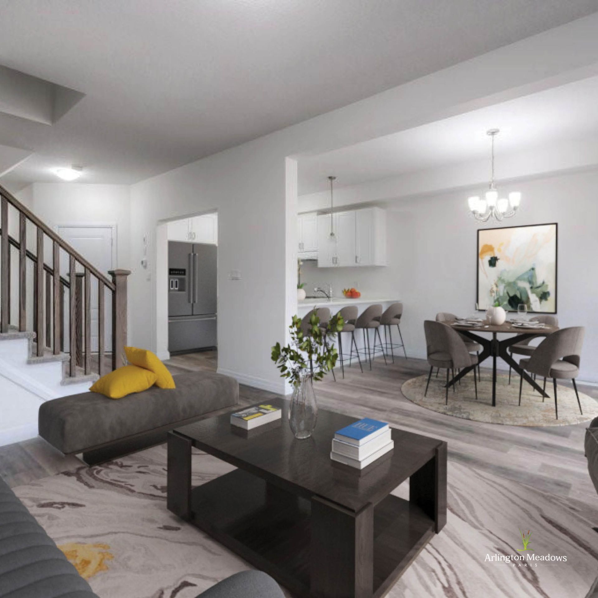 Arlington Meadows -Townhome interior photo