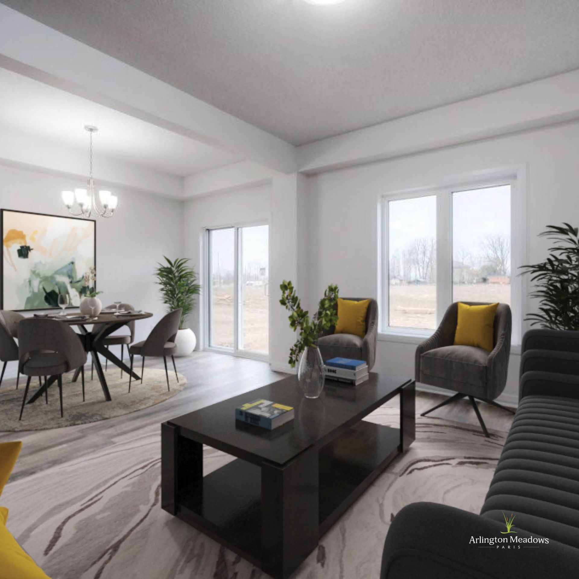 Arlington Meadows -Townhome interior photo