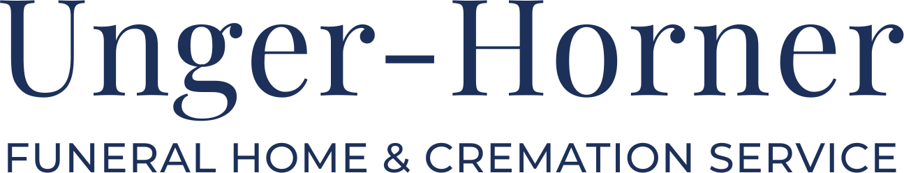 Unger-Horner Funeral Home & Cremation Service logo.