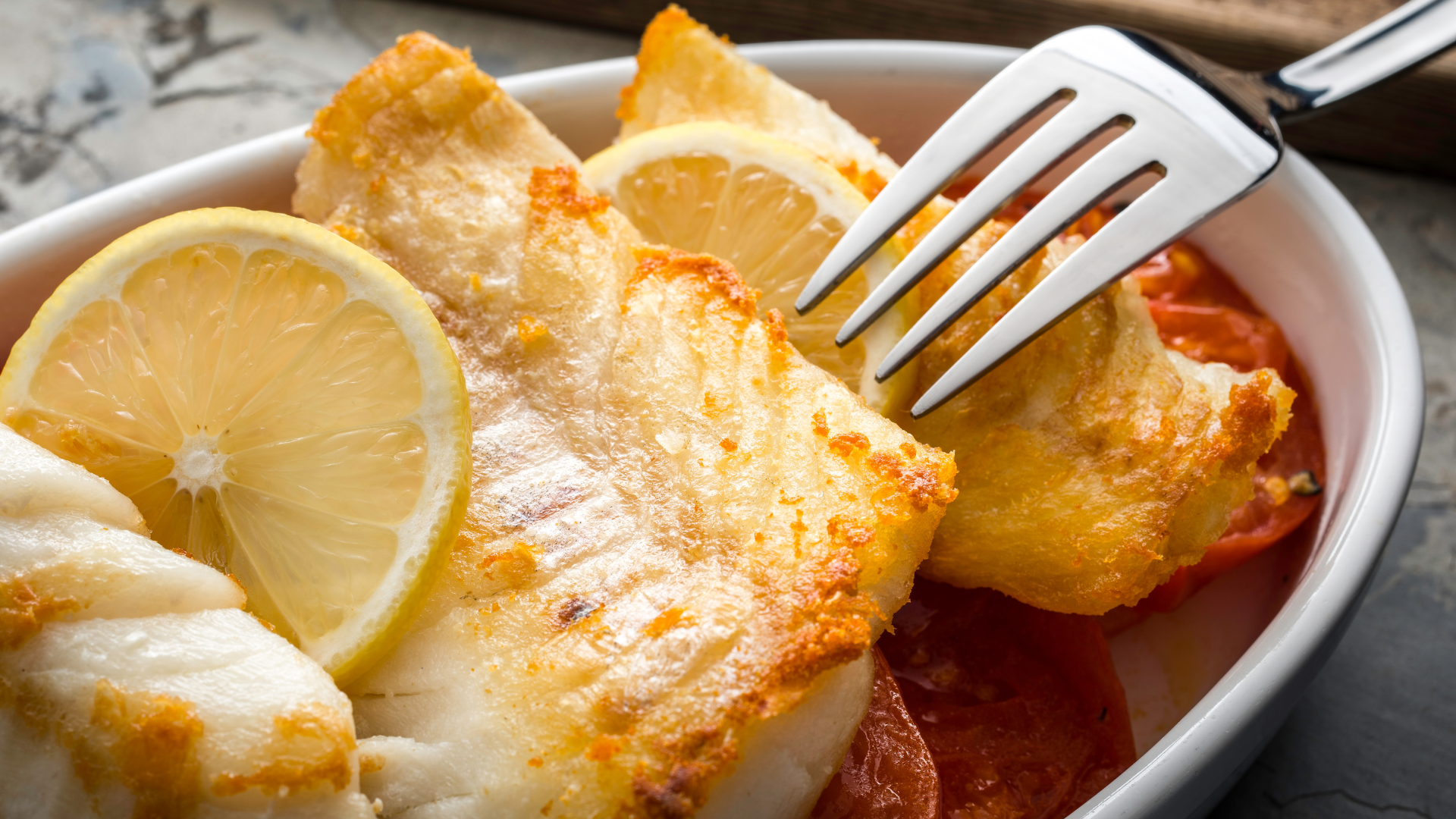 cooked cod