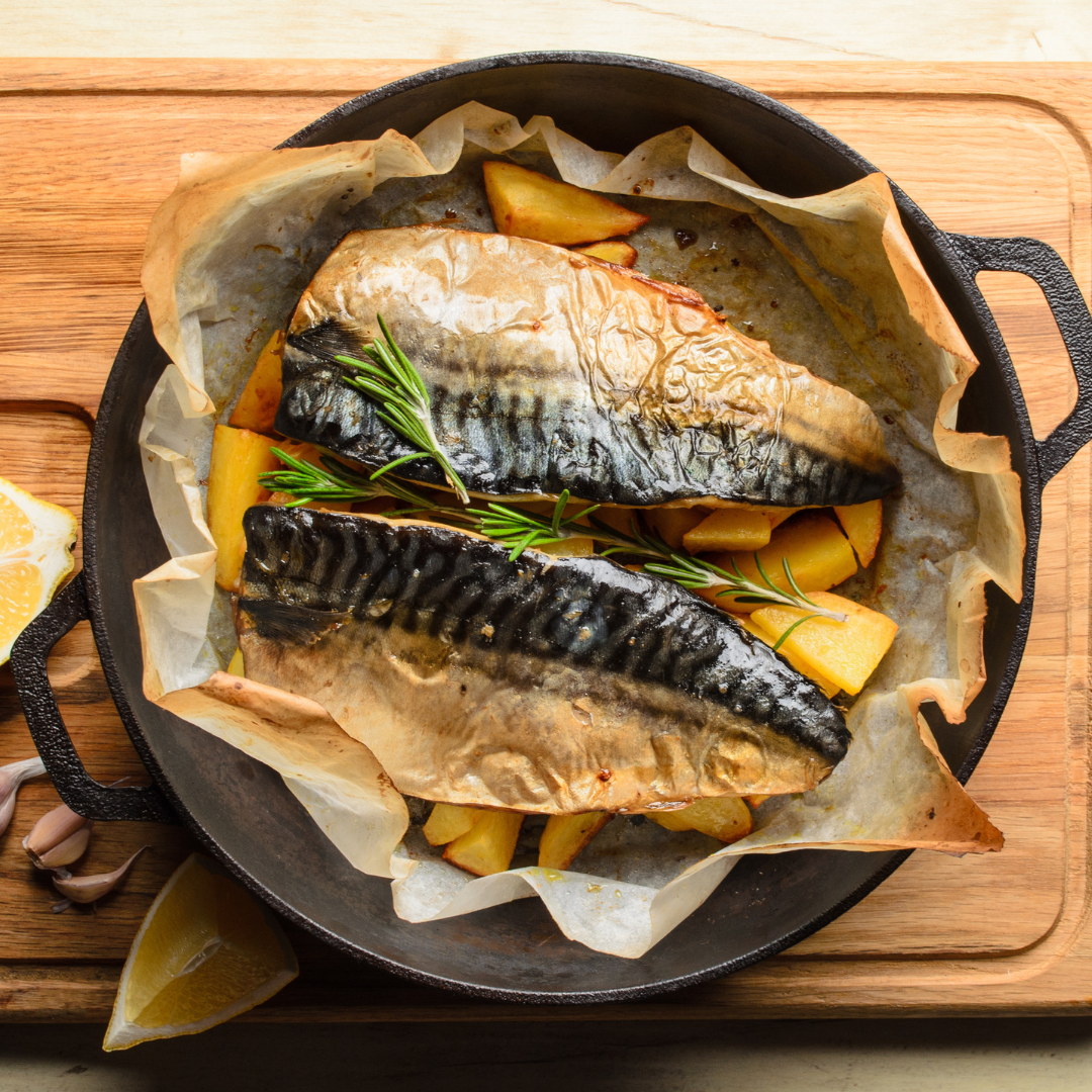 baked mackerel