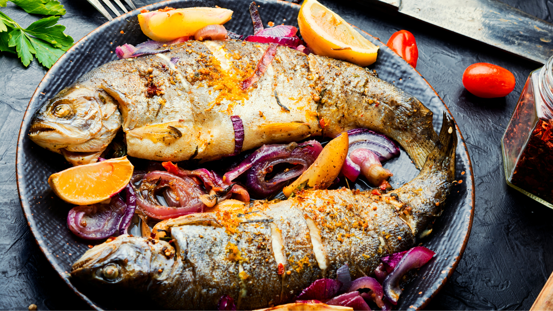 cooked trout