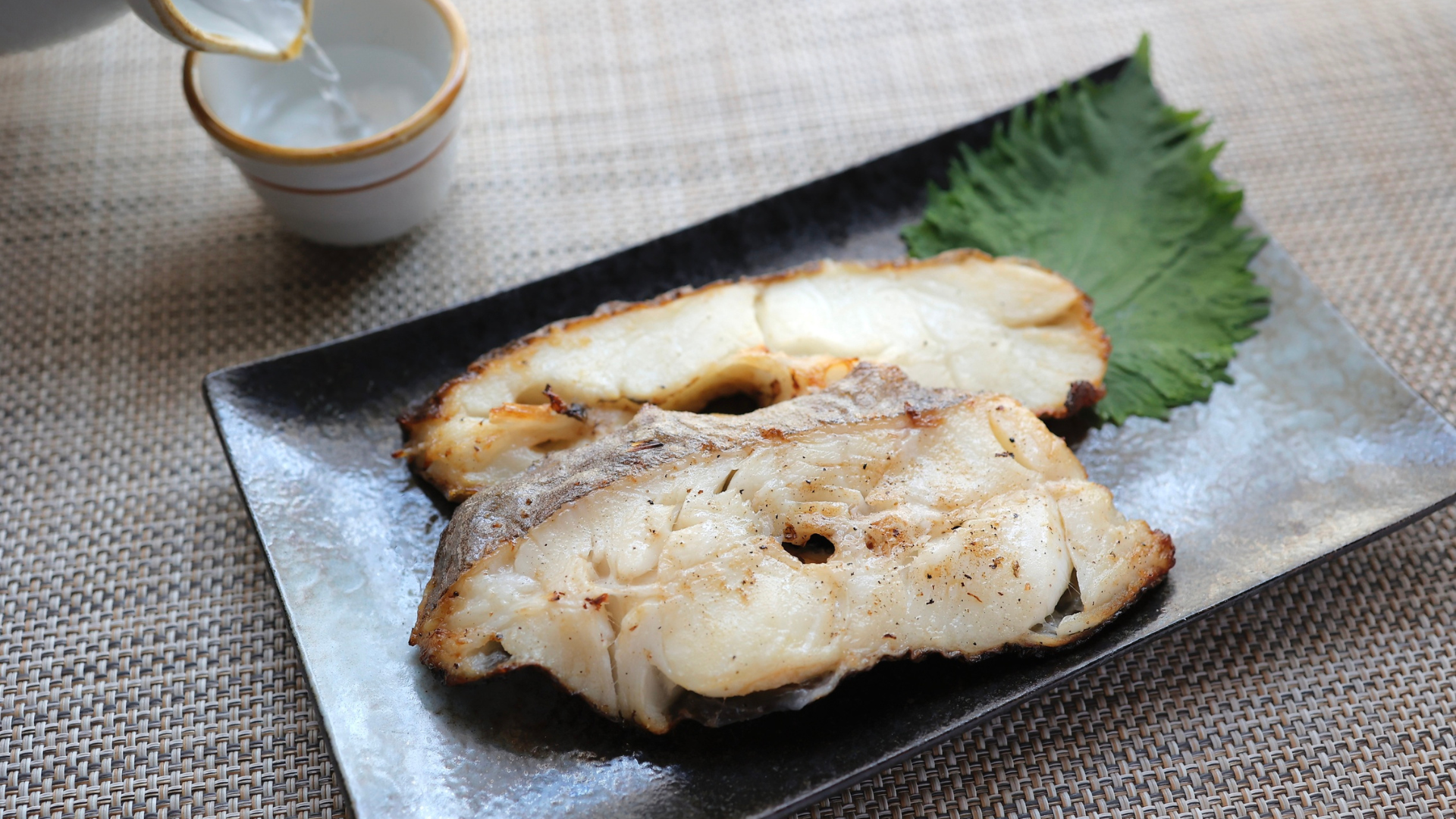cooked flounder