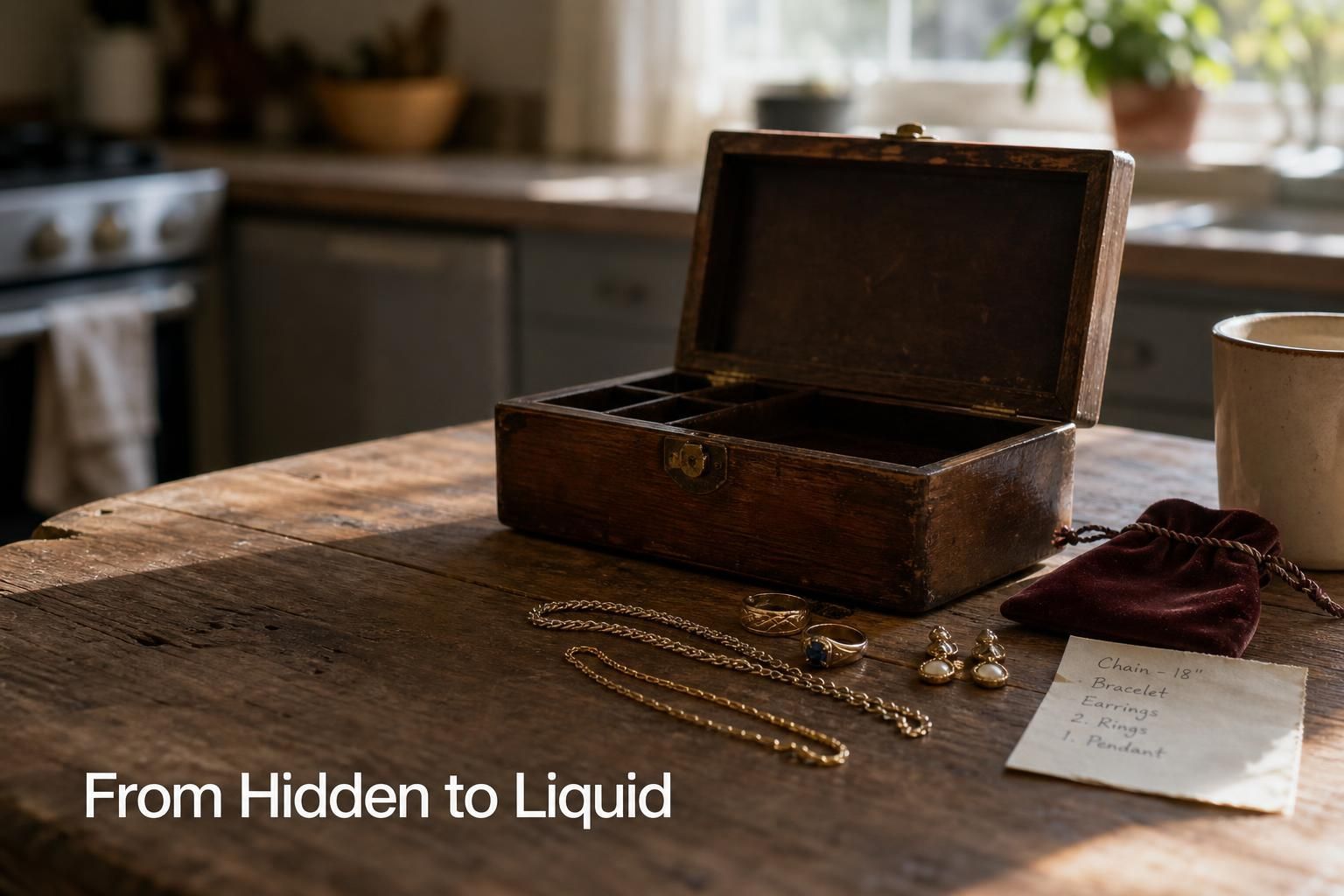 Sell Unwanted Gold: Turn Old, Unused or Inherited Gold into Cash