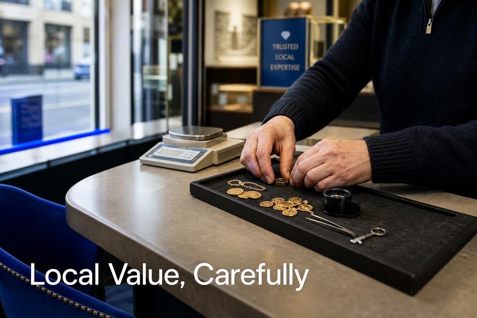 Sell Gold Near Me: Local Gold Buyer for the Midlands and South UK