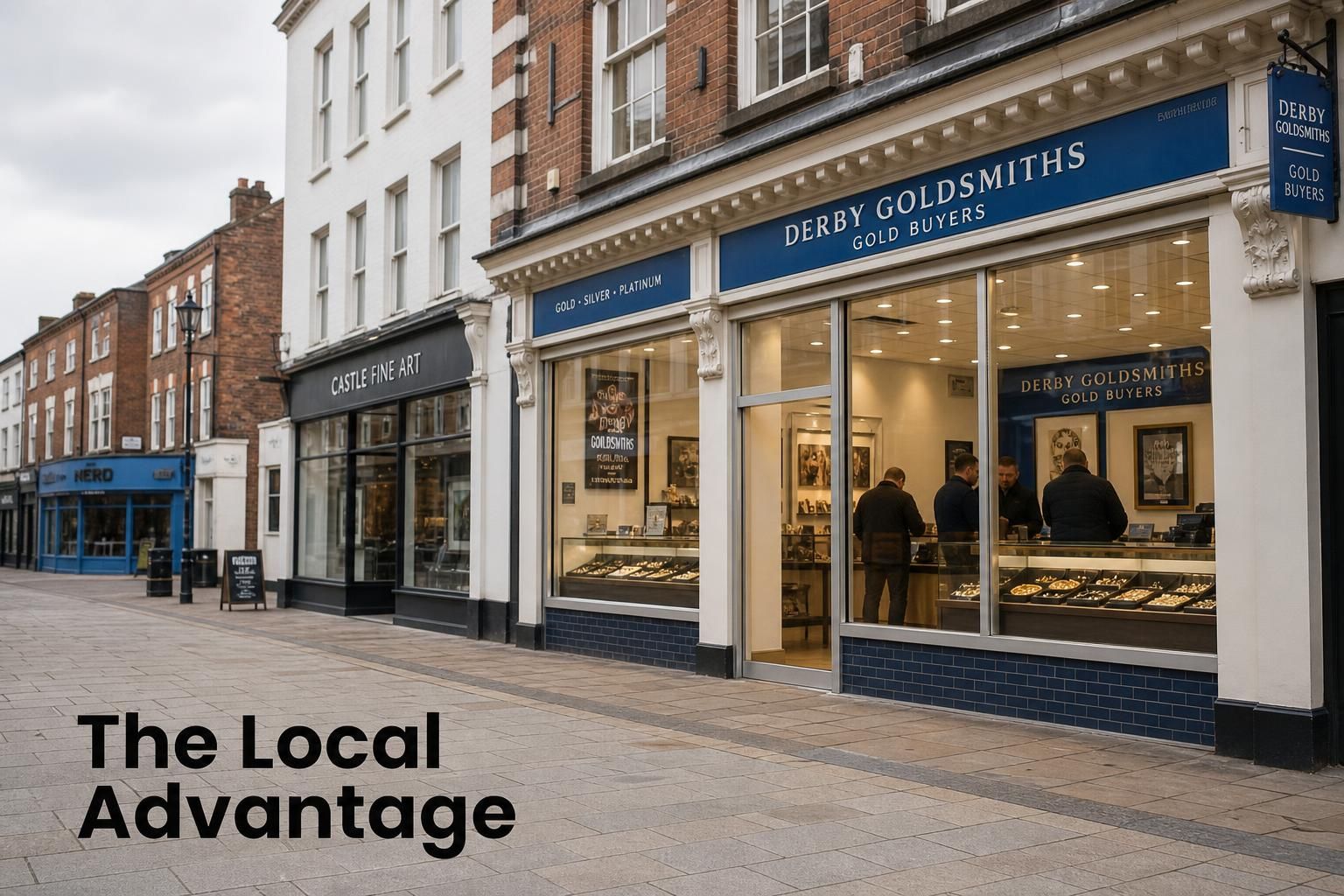 Sell Gold in Derby: Local Gold Valuations for Jewellery, Coins and Bullion