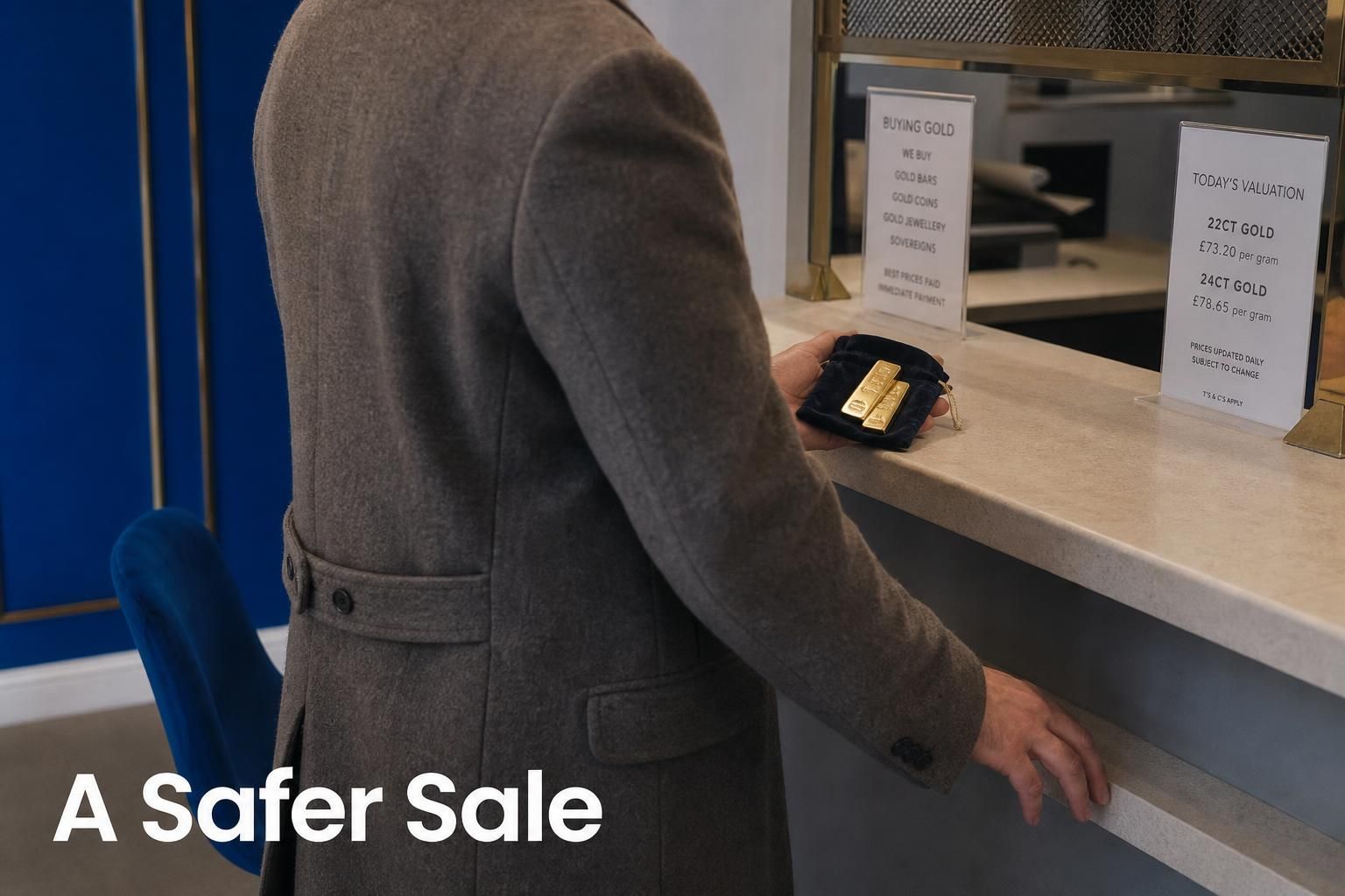 How to Sell Gold Bars in the UK Safely