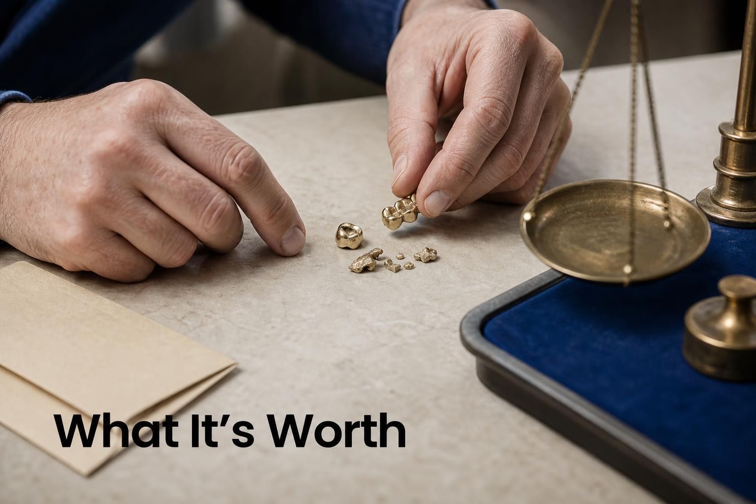 Sell Dental Gold: Crowns, Bridges and Old Dental Scrap Valuations