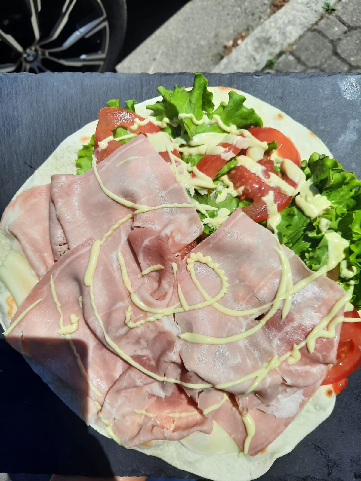 pranzo con piadina