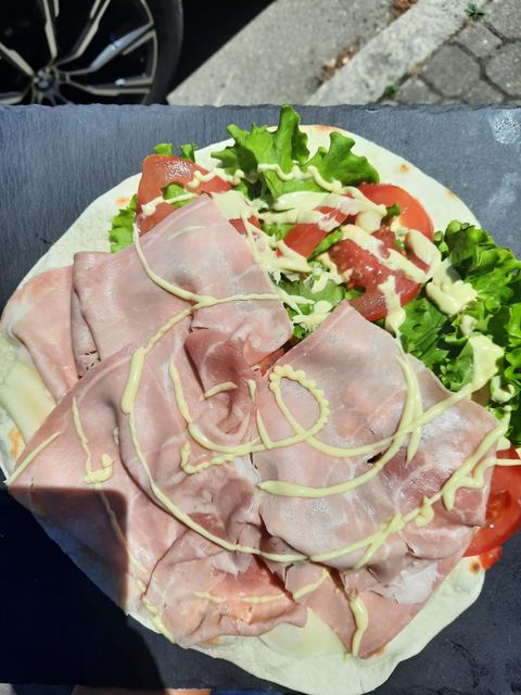 pranzo con piadina