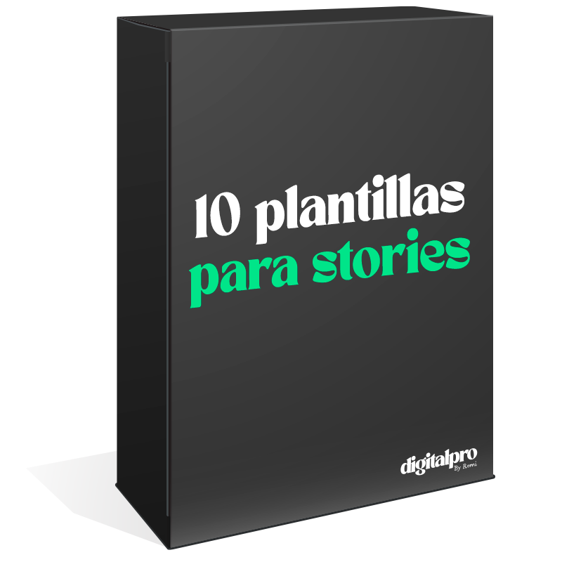 Caja negra con texto blanco 