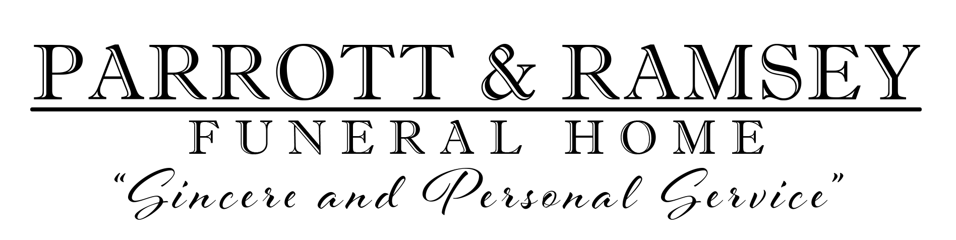 Parrott & Ramsey Funeral Home Logo