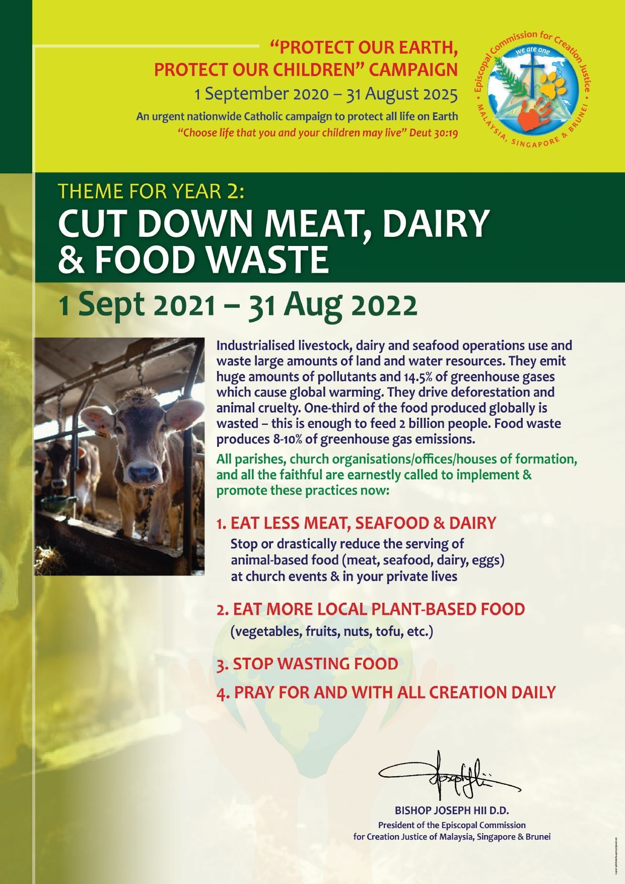 Poster promoting 