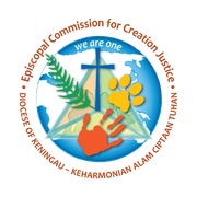 Logo: blue globe, cross, handprint, paw print, and text