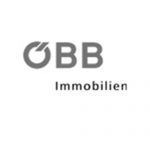 Logotipo de ÖBB Immobilien en texto gris sobre fondo blanco