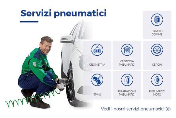 Servizi pneumatici