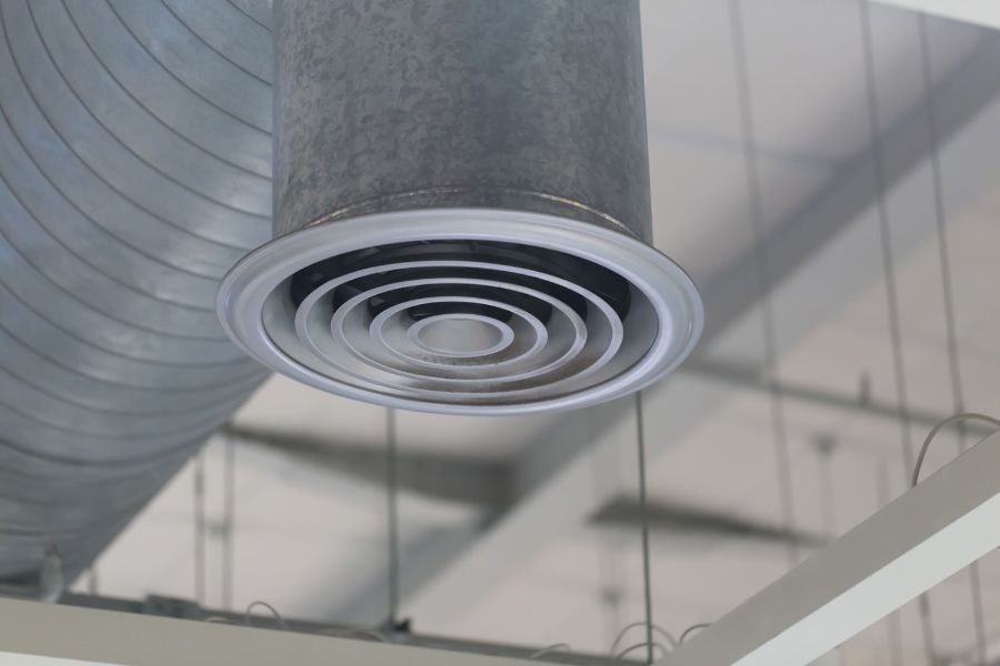 bocchetta climatizzatore industriale