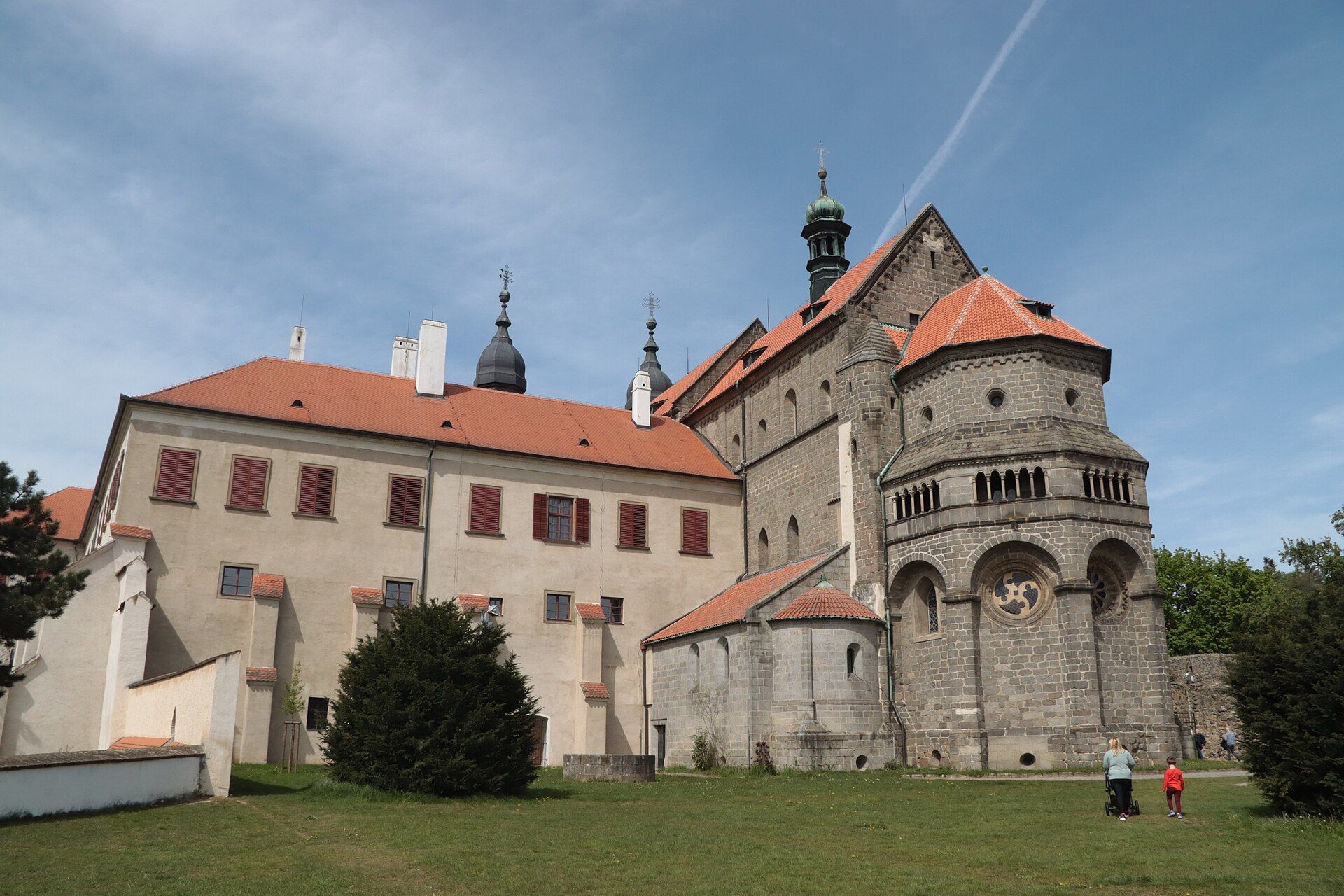 Trebic Jewish Quarter and Basilica of St Procopius, UNESCO heritage site in Czech Republic