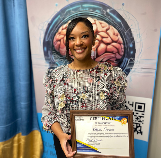 EEG Bootcamp graduate