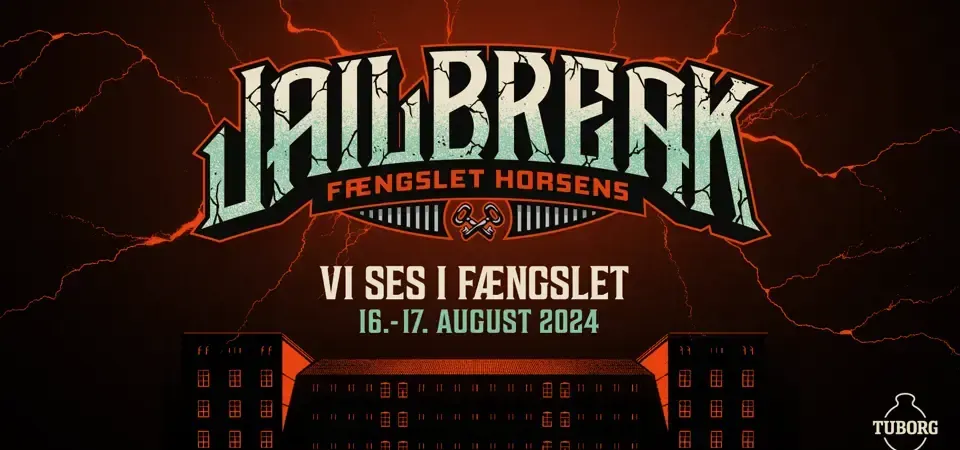 Billig overnatning i Horsens Østjylland, Jailbreak Festival