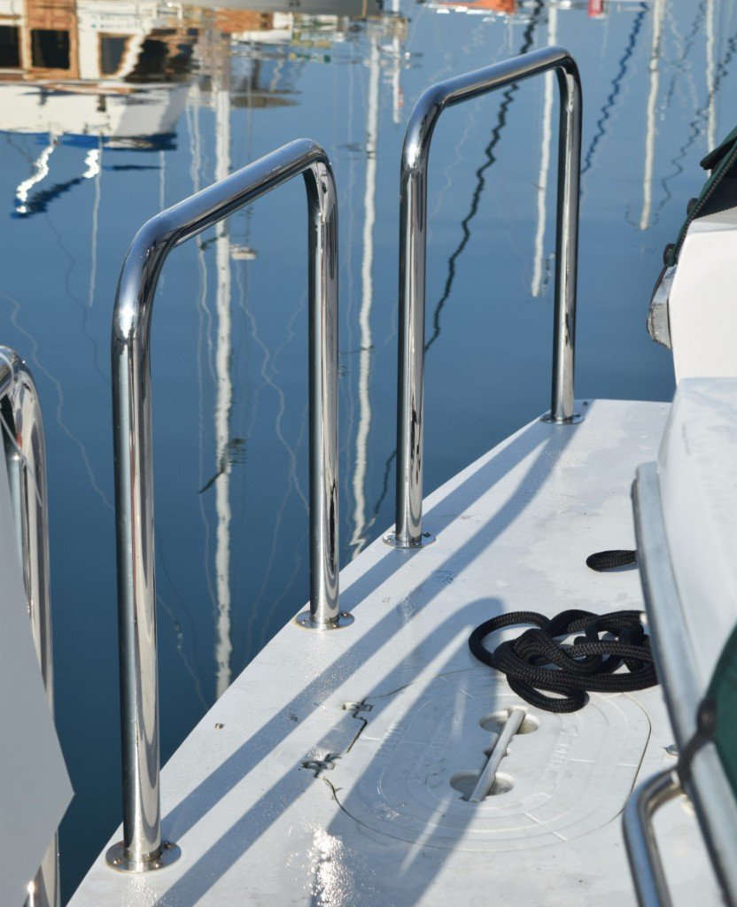Swim Platform Staple Rails | Tanner Manufacturing & Design