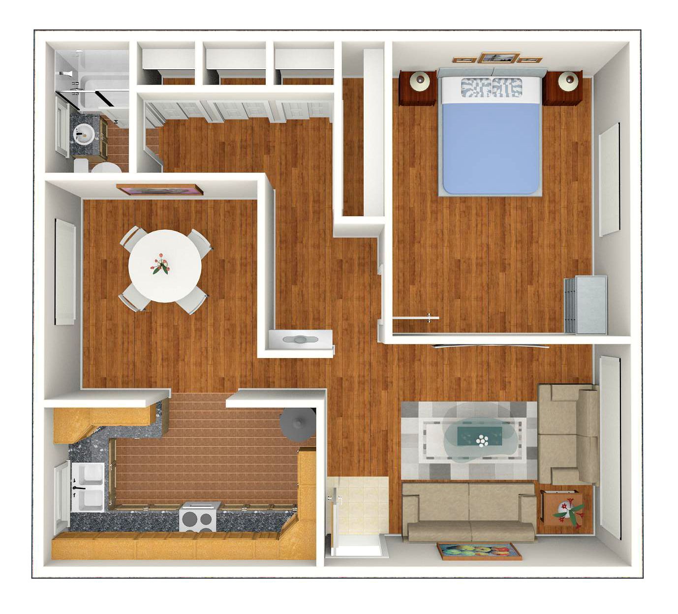 1 Bed | 1 Bath