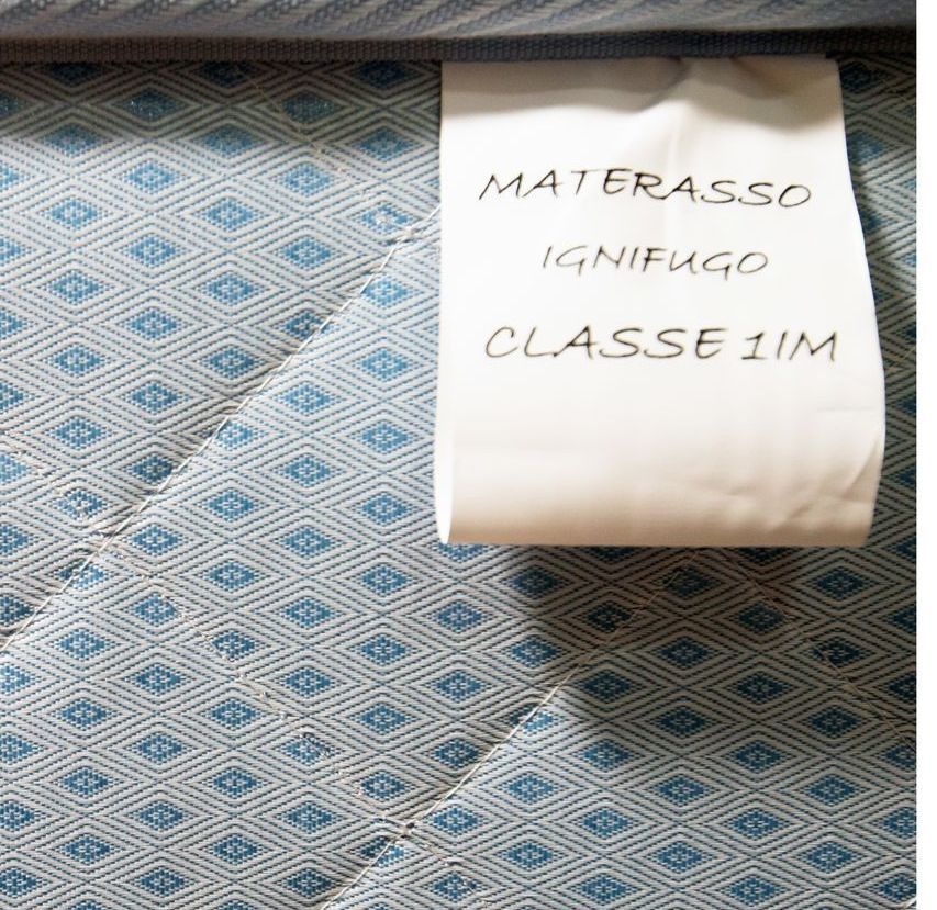 materasso ignifugo