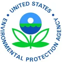 United States Environmental Protection Agency logo with blue, green, and white globe over green leaves