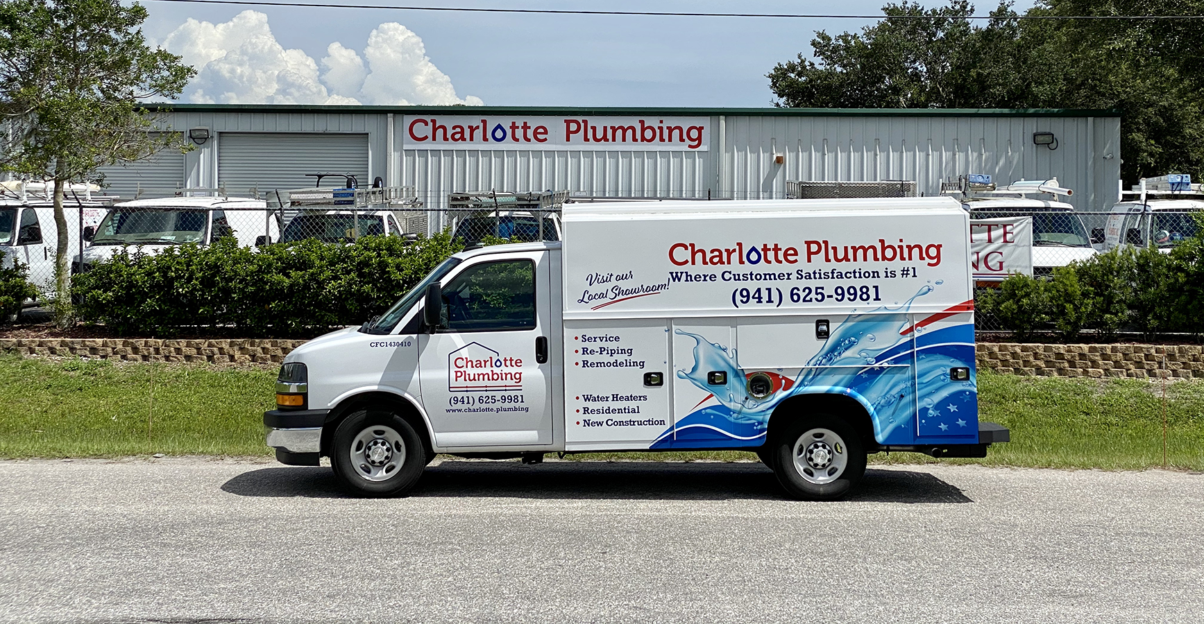 Sketch designed With Wrench At The Top — Port Charlotte, FL — Charlotte Plumbing