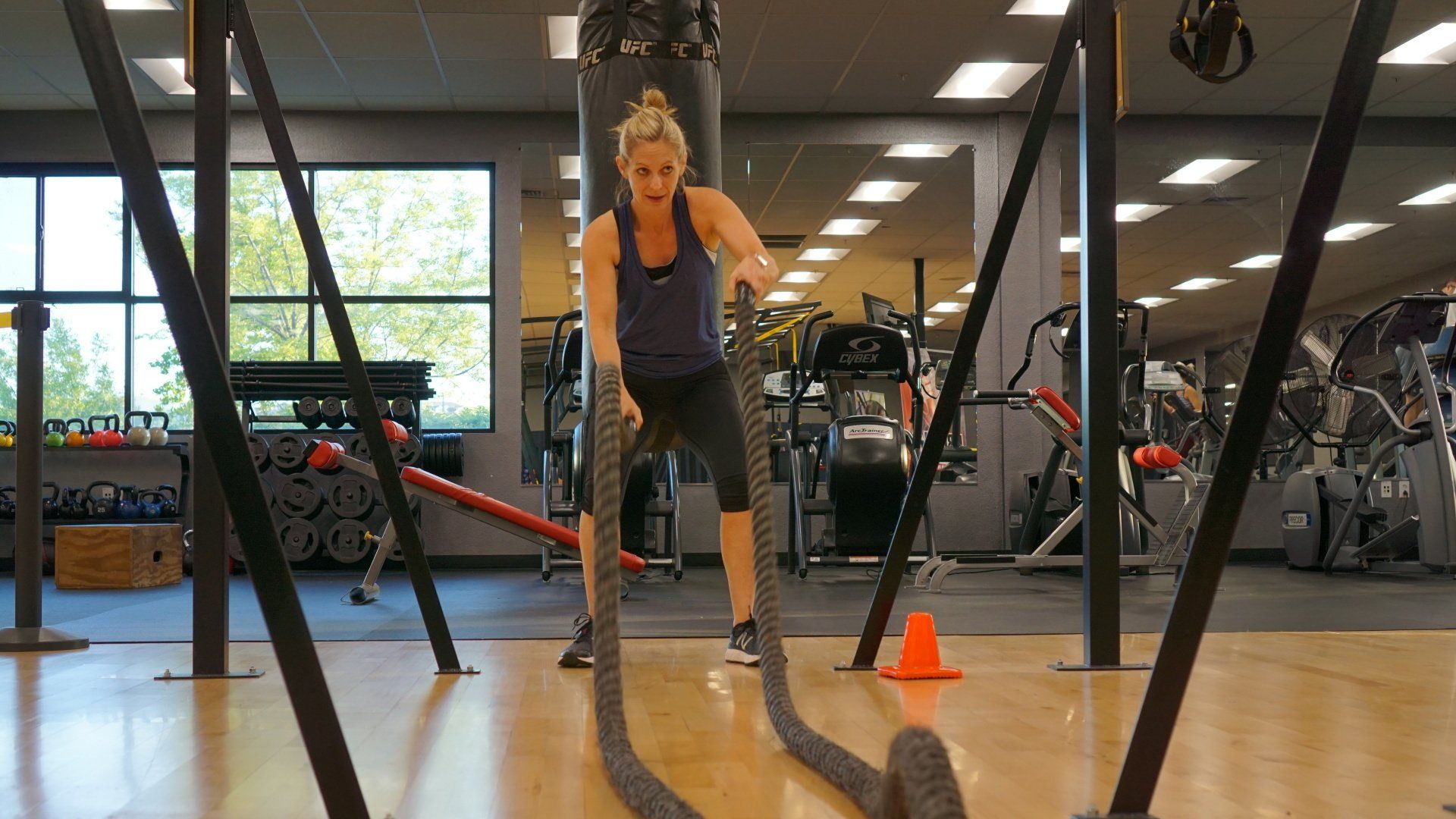 TRX, Battle Ropes, Cardio, Excercise your way, El Dorado Hills, Gyms near me, Best Fitness Center,Best Gym in El Dorado Hills