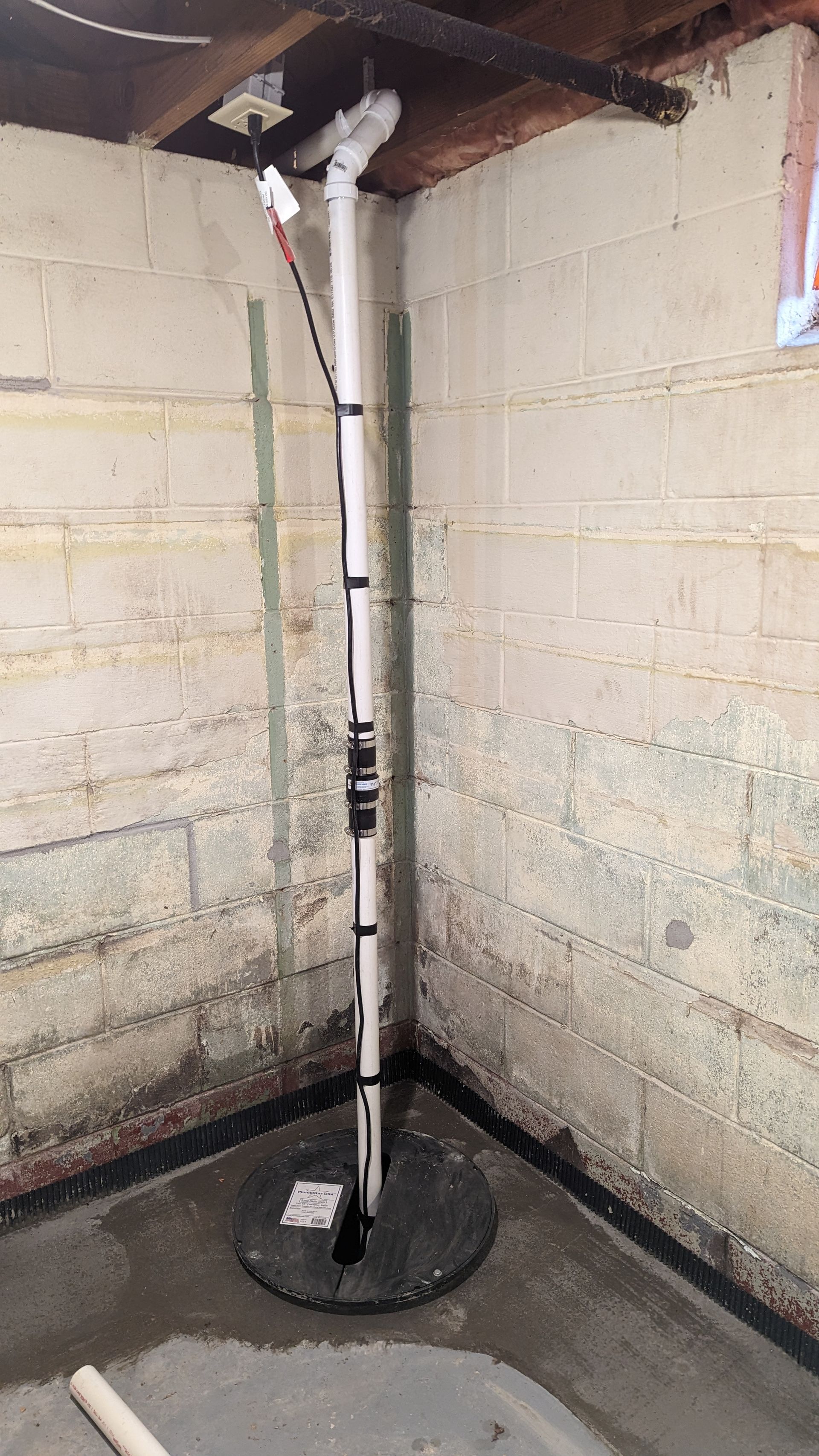 basement drain tile diagram vertical
