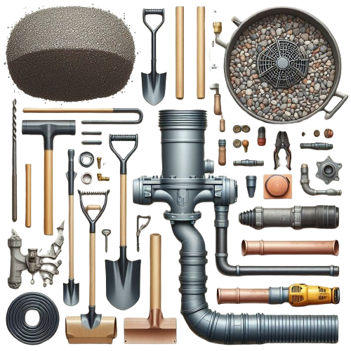 drain tile replacement tools
