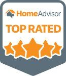 A home advisor top rated badge