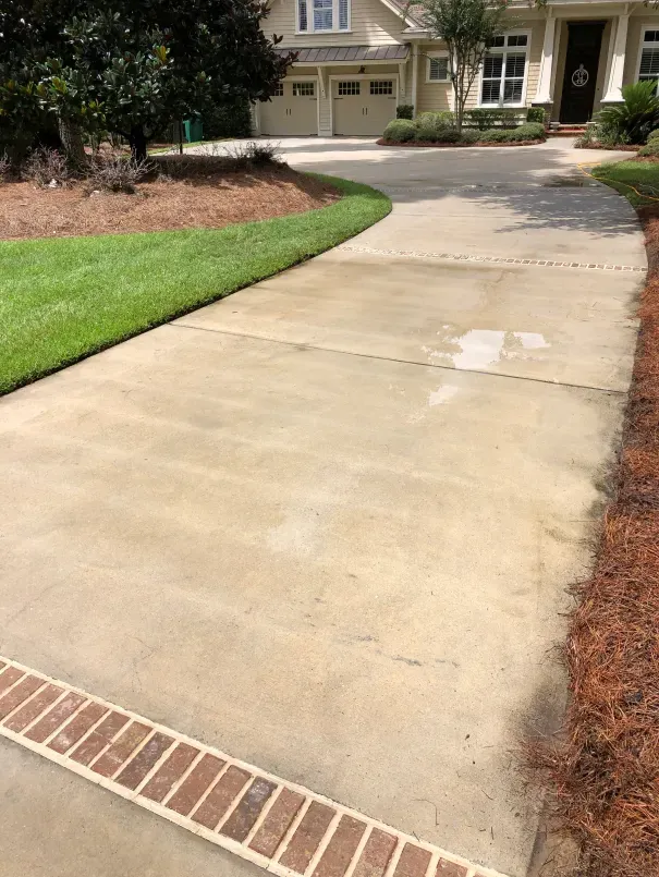 dirty driveway