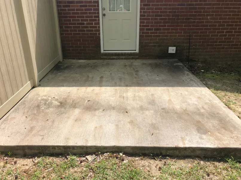 dirty patio