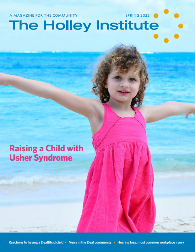 Magazine cover with Elizabeth Lewinski
