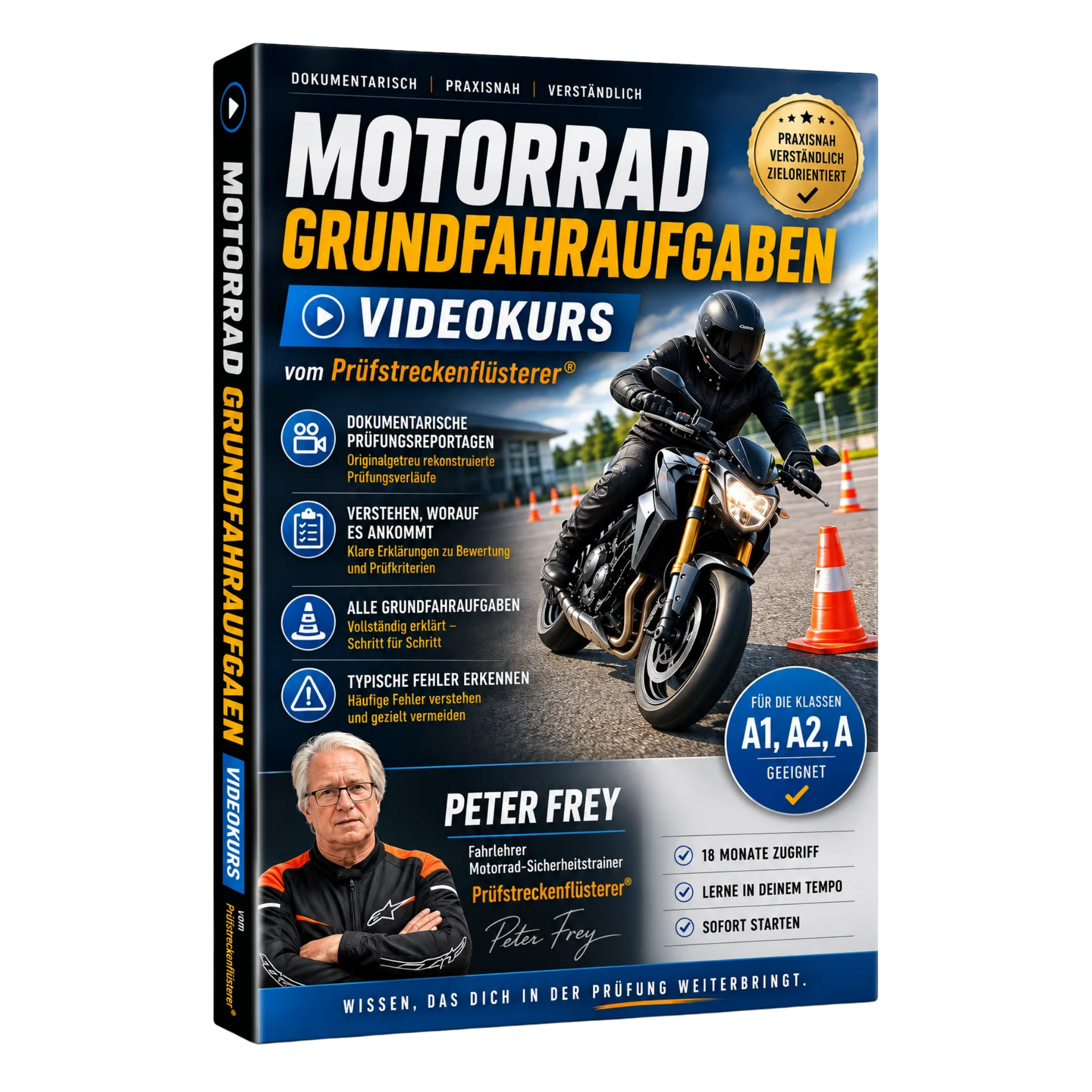 Motorrad-Grundfahraufgaben Videokurs