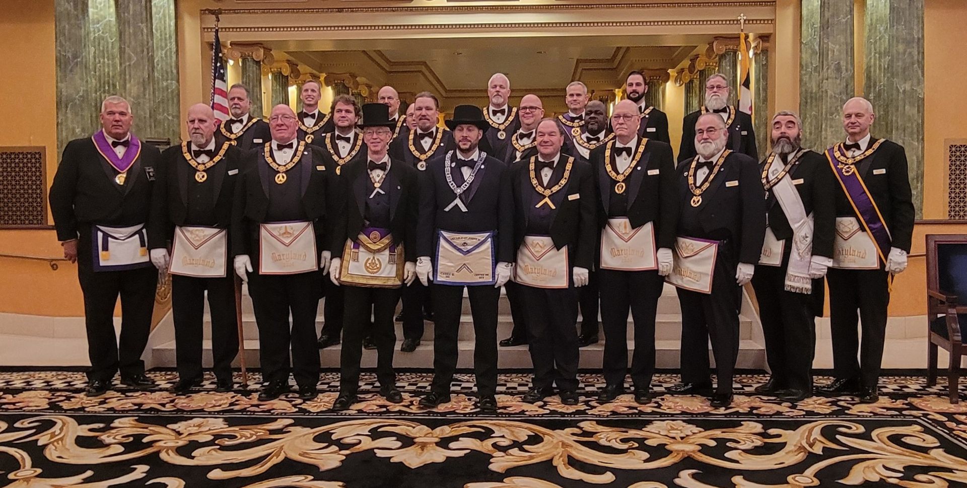 Grand line with WM Rob Satterfield