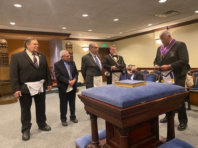 Service Pin ceremony