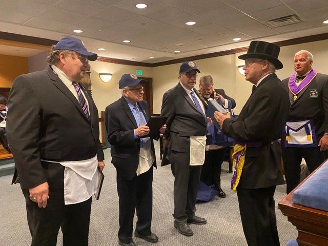 Service Pin ceremony