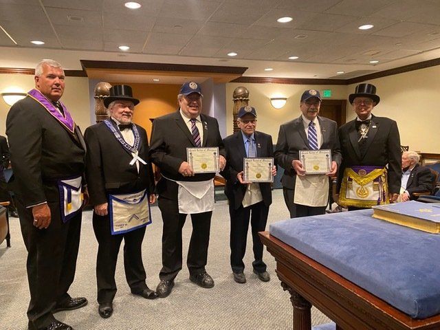 Service Pin ceremony