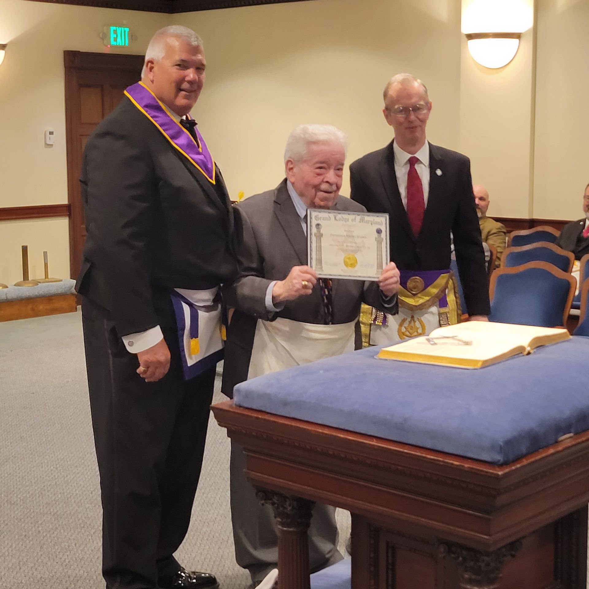 Service award