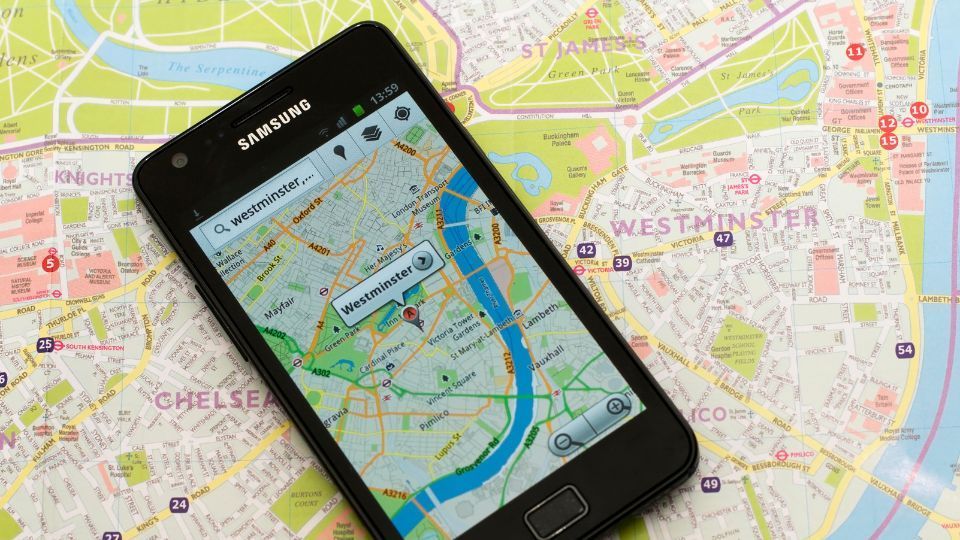google maps location based searches