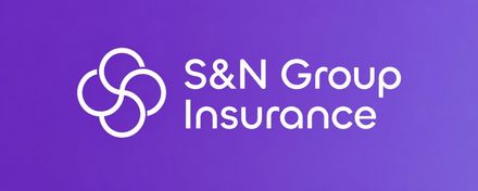 SS Insurance logo on a purple gradient background