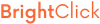 BrightClick logo in orange and gray text on a white background