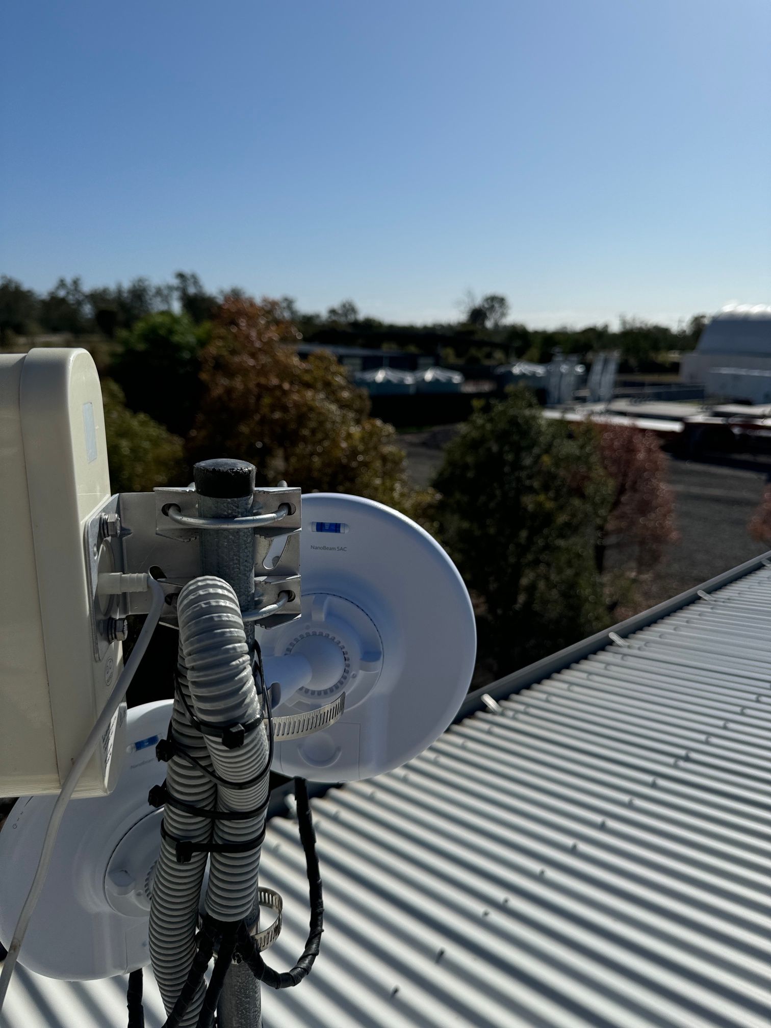Wifi Connection For Business On Roof — Frontier Connect in Gatton, QLD