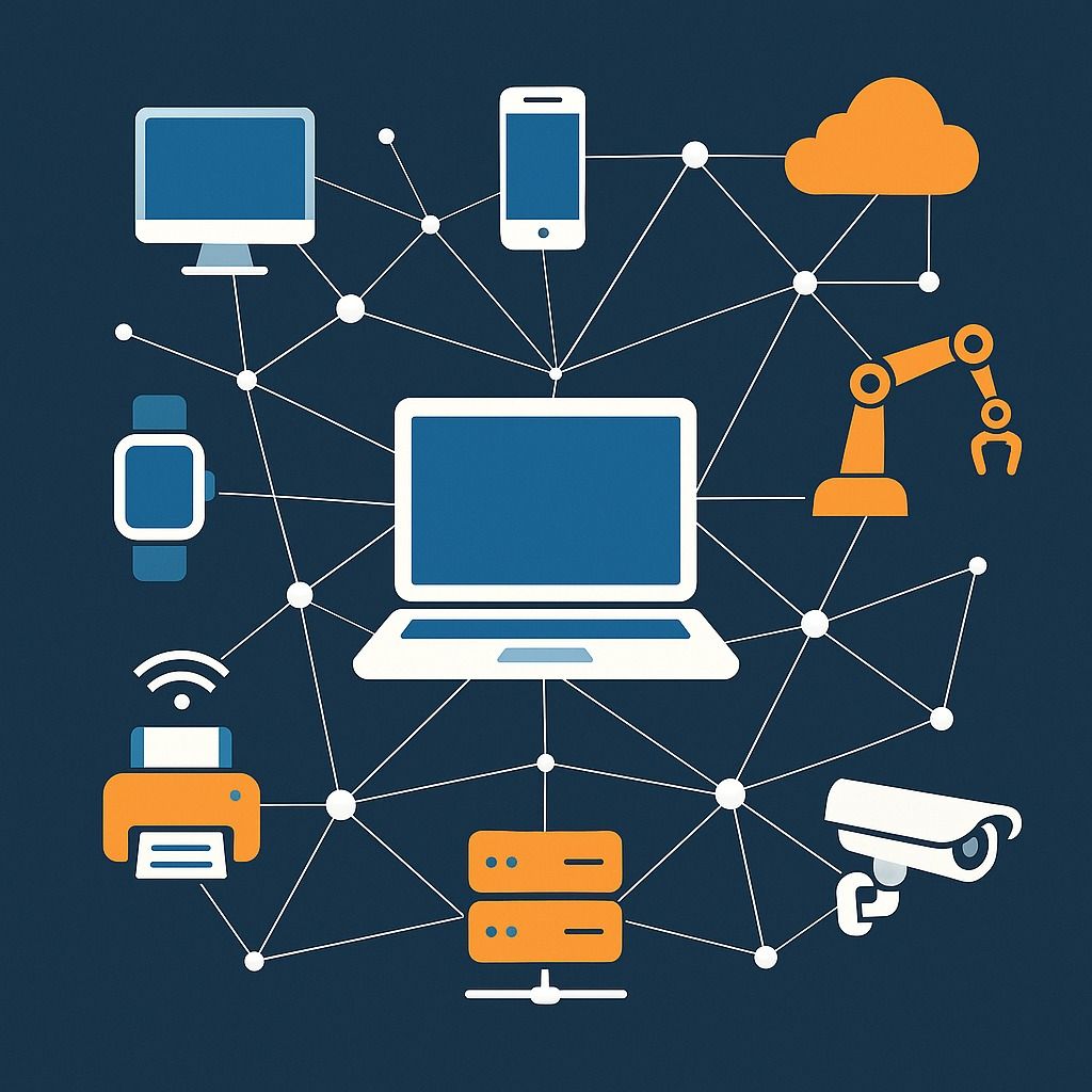 Business Networking Diagram — Frontier Connect in Newtown, QLD