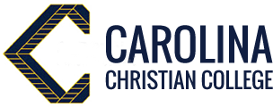Carolina Christian College logo with navy and gold stylized C beside the college name