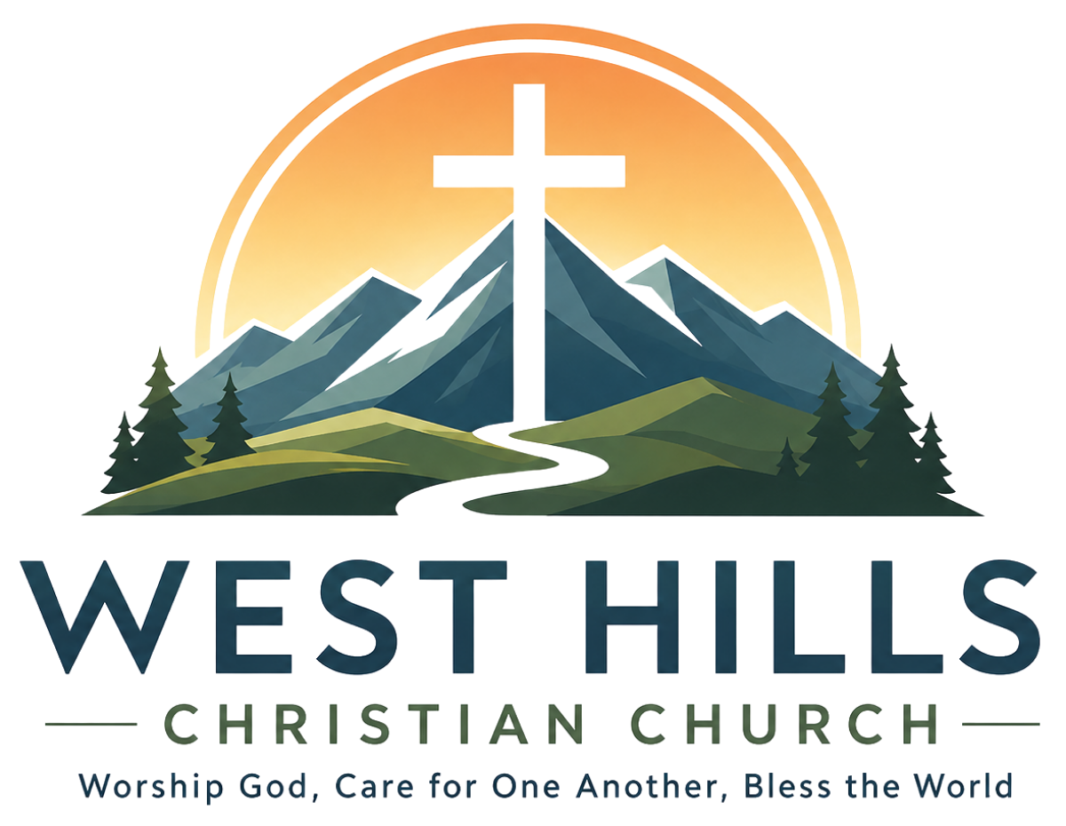 West Hills Chrstian Church Logo with tagline 