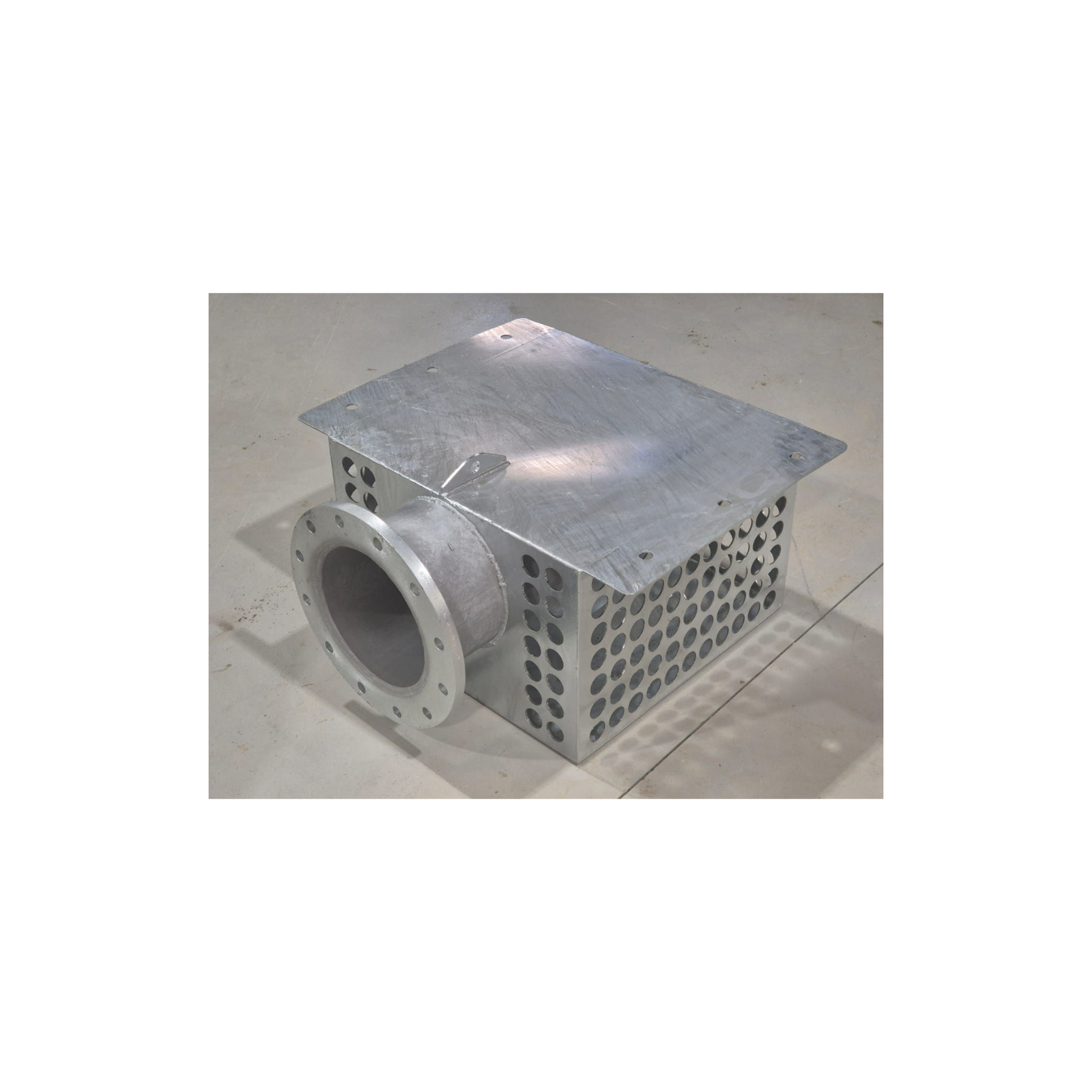Designed for both shallow and deep water use, Forcequipʼs Strainer offers reliable protection for your pumping infrastructure. It operates in water as shallow as 180 mm and can be fitted with purpose-built floats for versatile deep-water performance, ideal for pontoons or where long suction lines are required. Available in sizes from 100mm - 600mm.